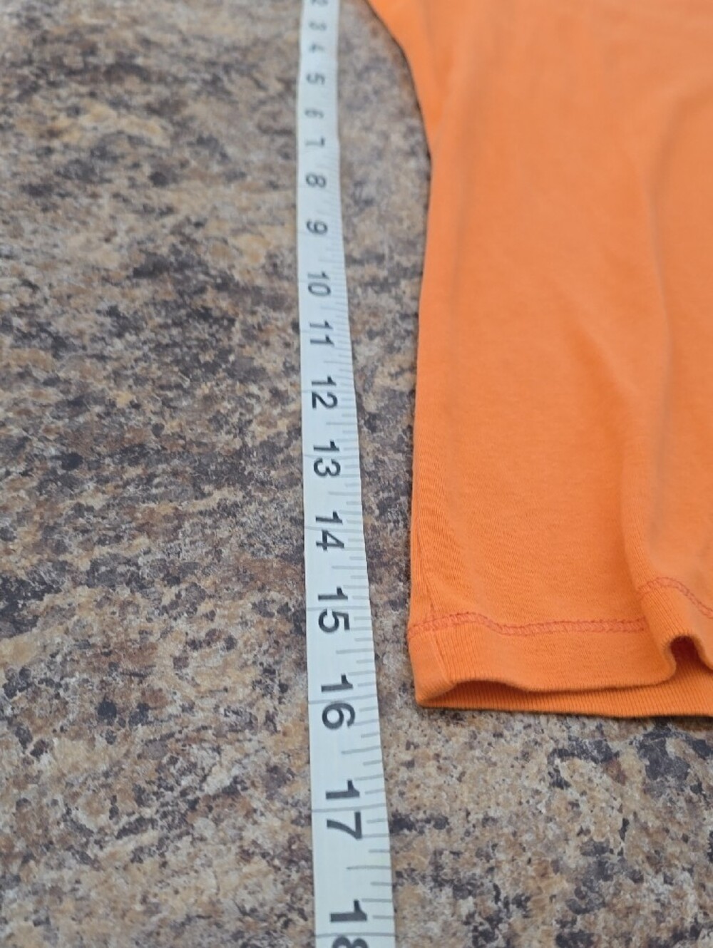 Womens XL Harley-Davidson Orange Long-Sleeve Henley with Skull Logo - Picture 11 of 11